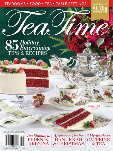 Tea time magazine - TeaTime Magazine. 86K likes. TeaTime magazine shares inspirational tea-party menus, recipes, and table-setting ideas, tea-focused